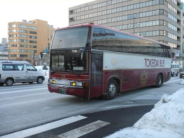 北海道の観光バス・時計台バス